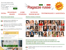 Tablet Screenshot of le-ragazze-russe.com